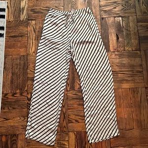 H&M flowy striped pants